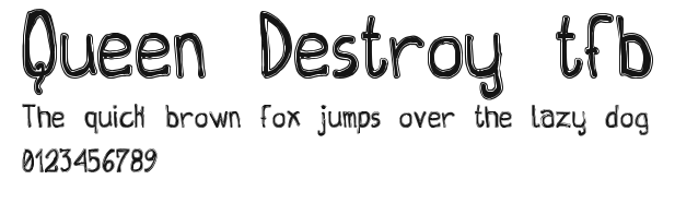 Queen Destroy tfb Preview