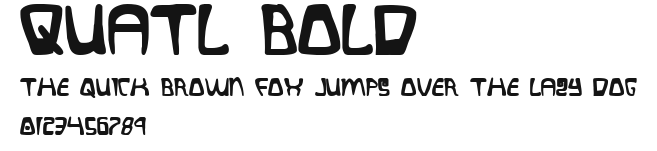 Quatl Bold Preview