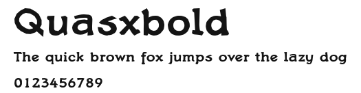Quasxbold Preview