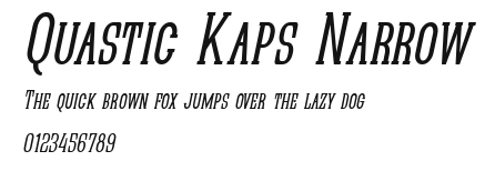 Quastic Kaps Narrow Preview