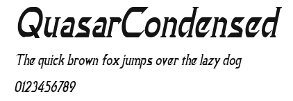 QuasarCondensed Preview