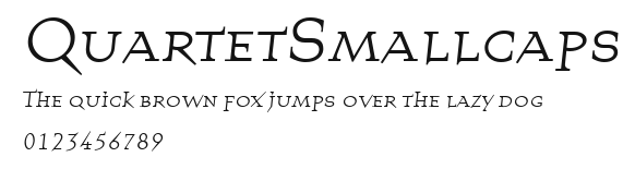 QuartetSmallcaps Preview