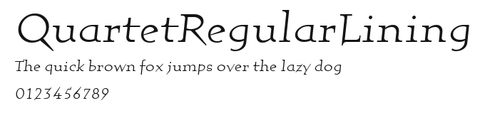 QuartetRegularLining Preview