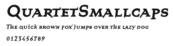 QuartetSmallcaps Preview