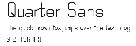 Quarter Sans Preview