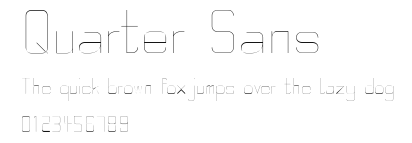 Quarter Sans Preview