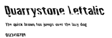 Quarrystone Leftalic Preview