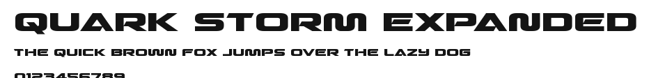 Quark Storm Expanded Preview