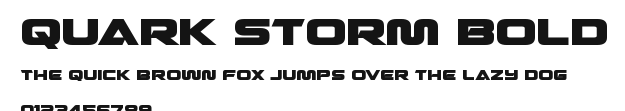 Quark Storm Bold Preview