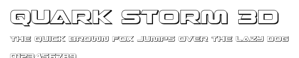 Quark Storm 3D Preview