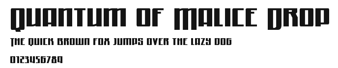 Quantum of Malice Drop Preview