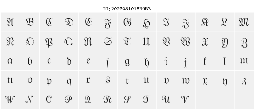 Character Map