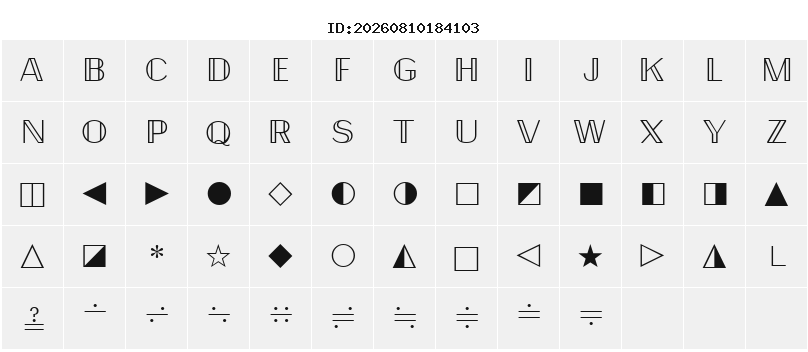 Character Map