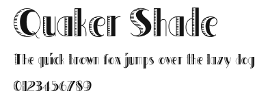 Quaker Shade Preview