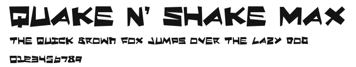 Quake & Shake Max Preview