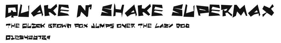 Quake & Shake SuperMax Preview