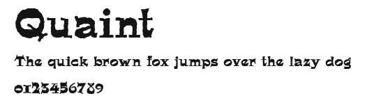 Quaint Preview