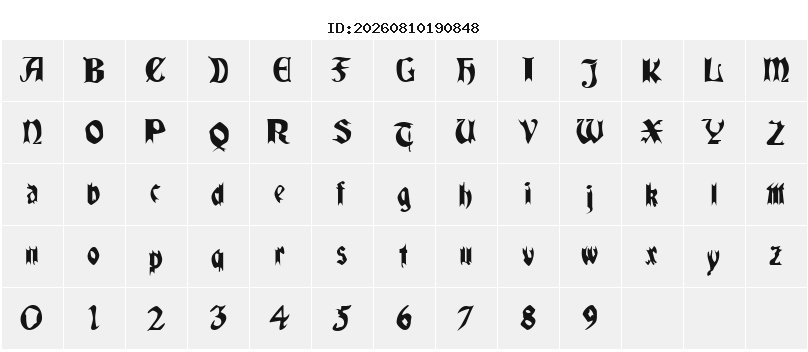 Character Map