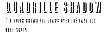 Quadrille Shadow Preview