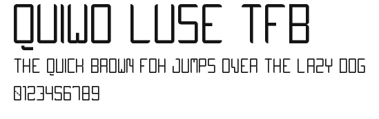 QUIWO LUSE TFB Preview