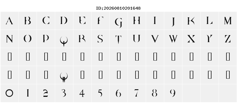 Character Map