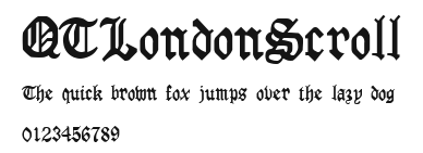 QTLondonScroll Preview
