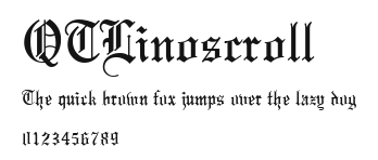 QTLinoscroll Preview