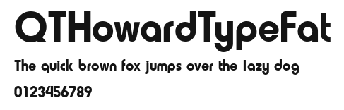 QTHowardTypeFat Preview