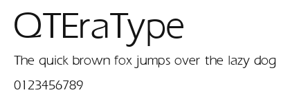 QTEraType Preview