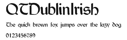 QTDublinIrish Preview