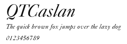 QTCaslan Preview