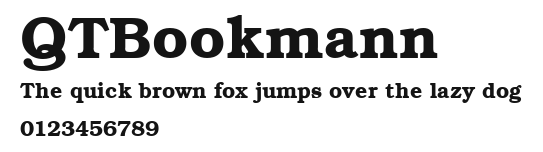 QTBookmann Preview
