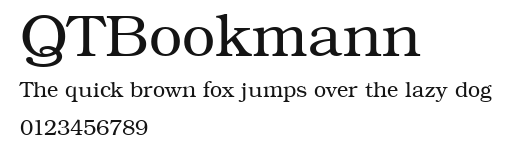 QTBookmann Preview