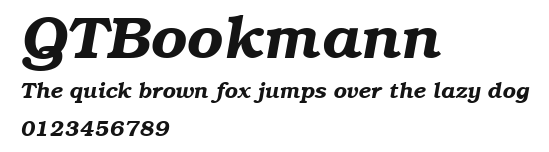QTBookmann Preview