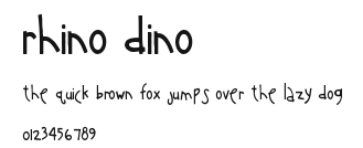 rhino dino Preview