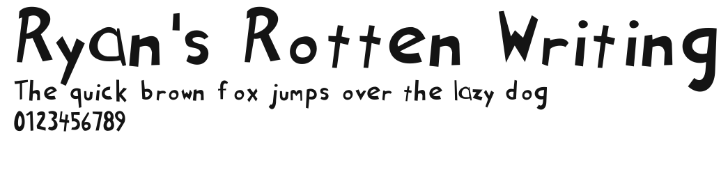 Ryan's Rotten Writing Preview