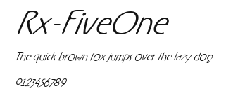 Rx-FiveOne Preview
