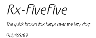 Rx-FiveFive Preview