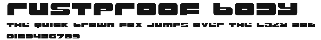 Rustproof Body Preview