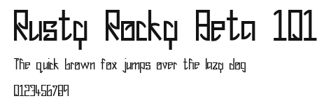 Rusty Rocky Beta 101 Preview