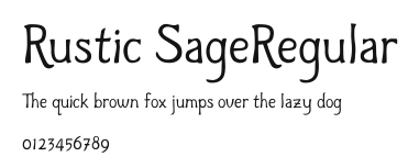 Rustic SageRegular Preview