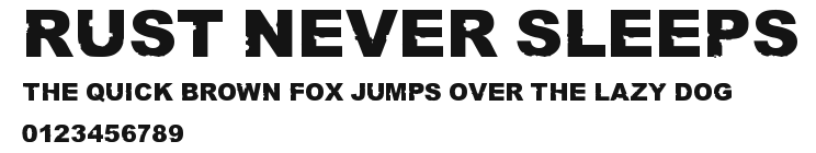 Rust never sleeps Preview