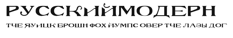 RusskijModern Preview