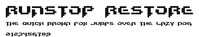 Runstop Restore Preview