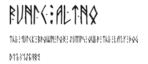 Runic AltNo Preview