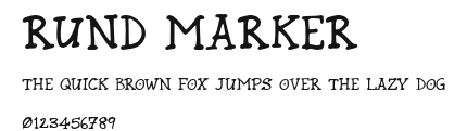 Rund Marker Preview