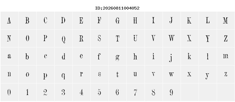 Character Map
