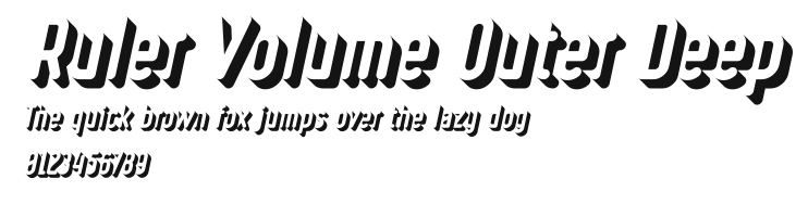 Ruler Volume Outer Deep Preview