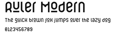 Ruler Modern Preview