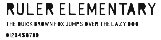 Ruler Elementary Preview